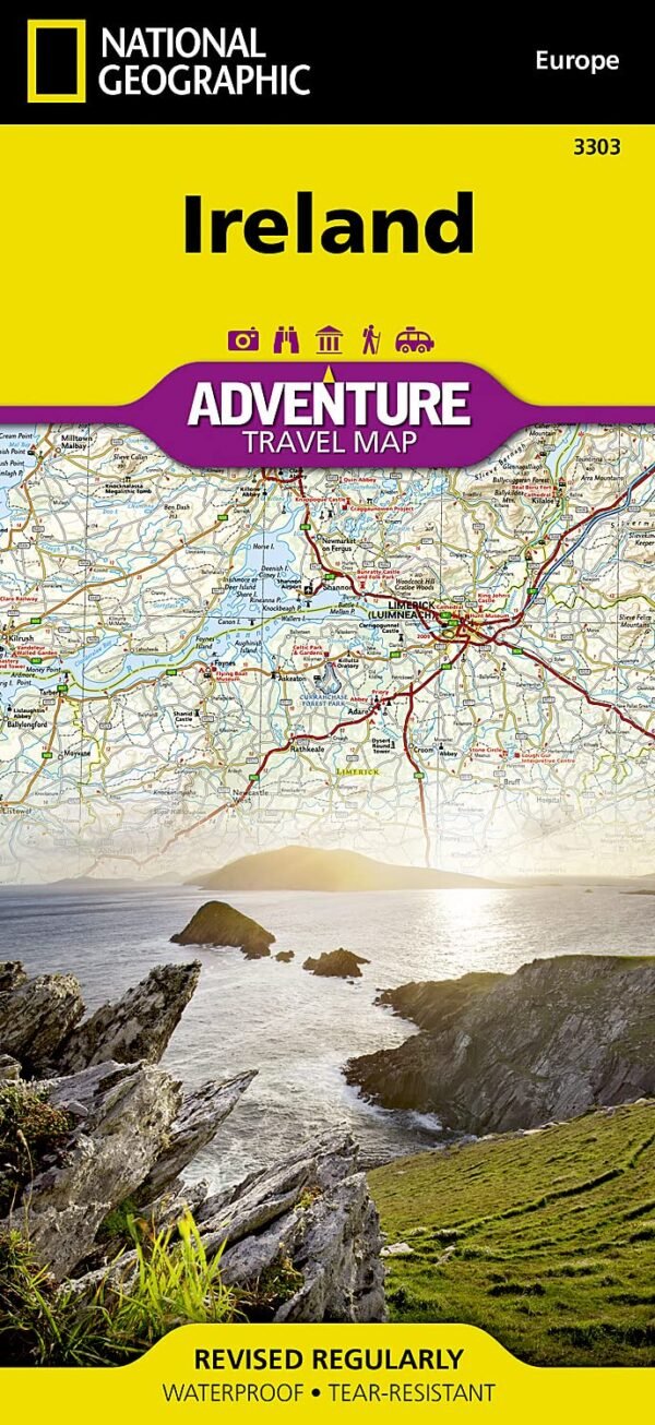 Ireland Map (National Geographic Adventure Map, 3303) - Image 2