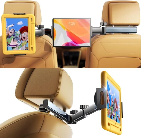 LISEN 3 in 1 for iPad Holder for Car Accessories for Women Interior Road Trip Es... - Image 2