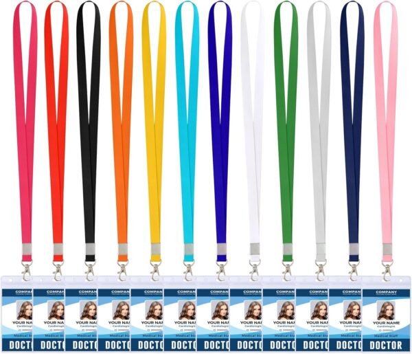 12PCS Cruise Lanyard for Ship Cards, Lanyards for Cruise Ship Cards,ID Badge Hol... - Image 2