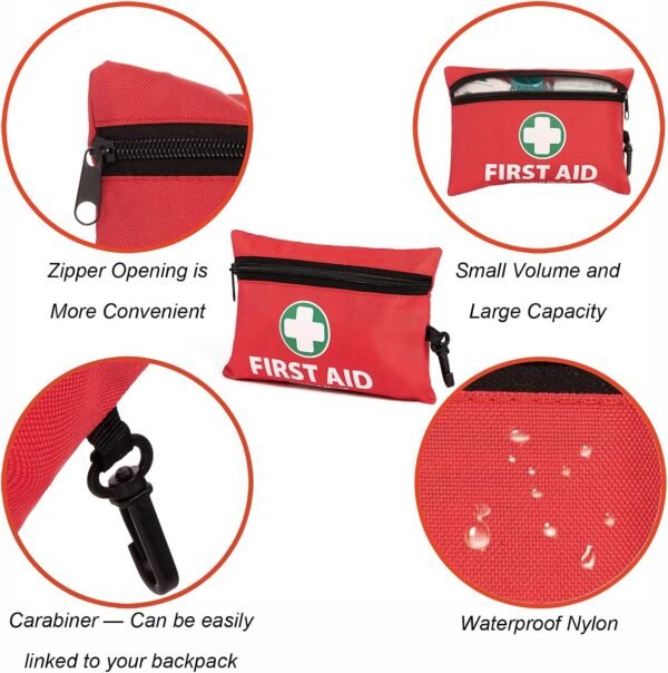 General Medi Mini First Aid Kit, 110 Piece Small First Aid Kit - Includes Emerge... - Image 4