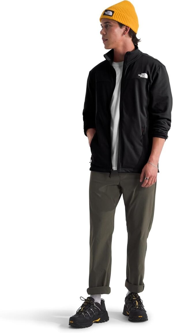 THE NORTH FACE Men's Cedar Trail Grid Fleece Full Zip Jacket - Image 3