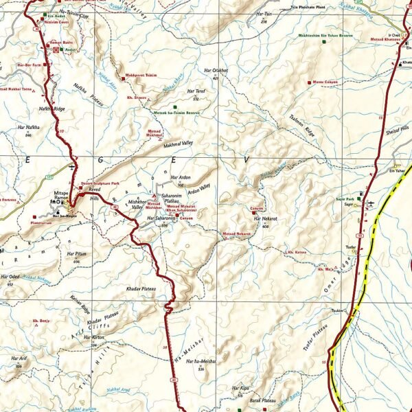 Israel Map (National Geographic Adventure Map, 3208) - Image 3