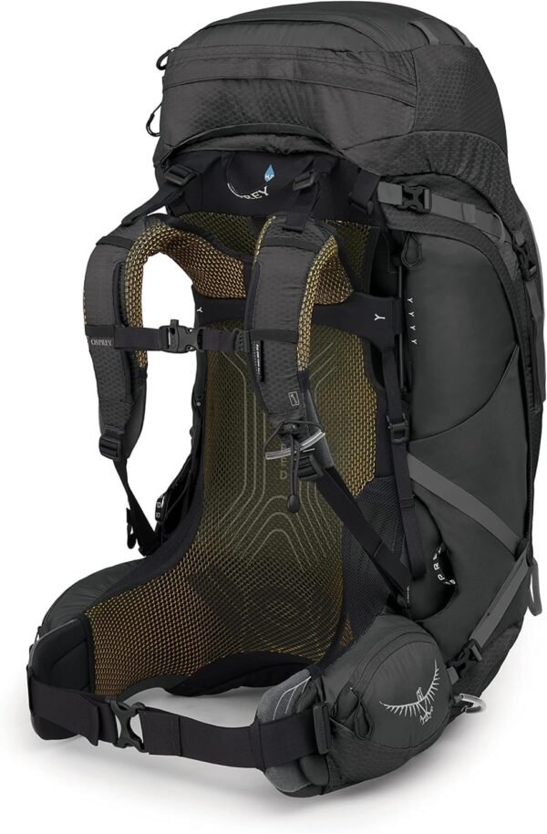 Osprey Atmos AG 65L Men's Backpacking Backpack, Black, L/XL - Image 7