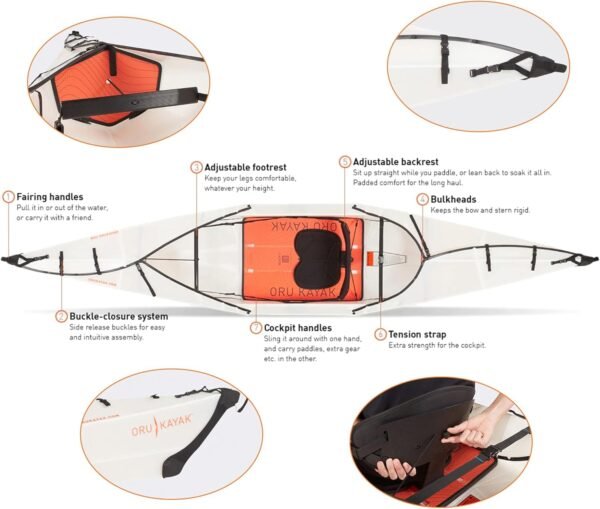 Oru Kayak Beach | Stable, Durable, Light - Lake/River Kayaks - Beginner, Interme... - Image 6