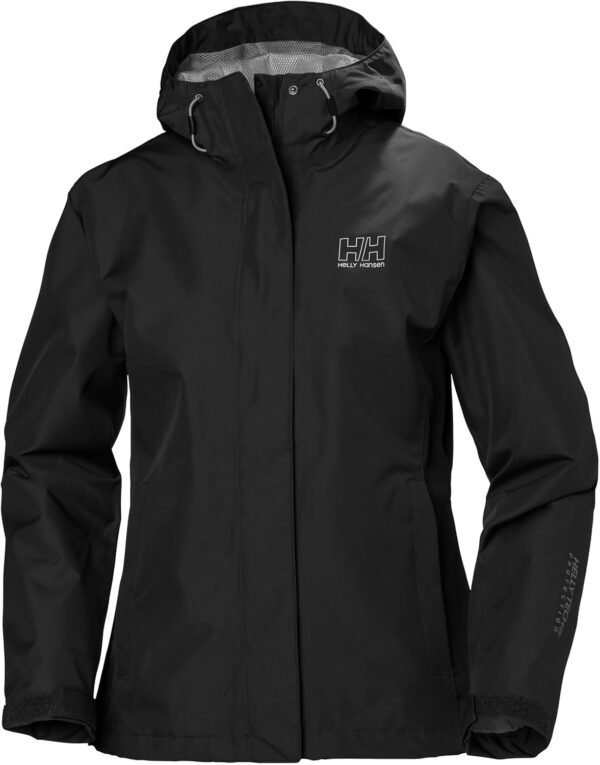 Helly Hansen Women's Seven J Waterproof, Windproof, and Breathable Rain Jacket w... - Image 8