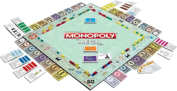 Monopoly The Mega Edition by Winning Moves Games USA, a Bigger and Faster Versio... - Image 5