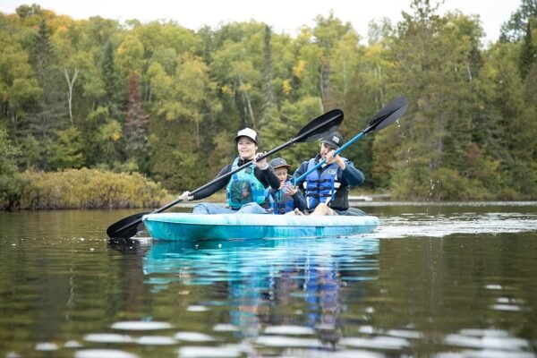 Pelican - River Gorge 130X Tandem Kayak - Sit-on-Top - Recreational 2 Person Kay... - Image 4