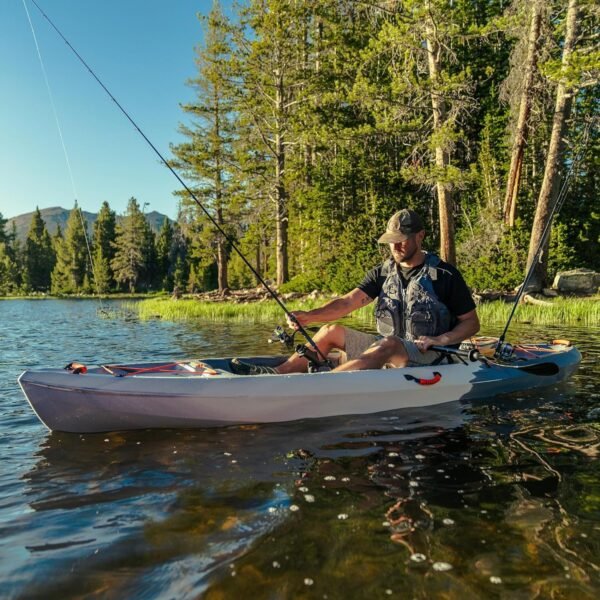 Lifetime Stealth Angler Kayak, Sit-On-Top Fishing Kayak, 11’ - Image 3