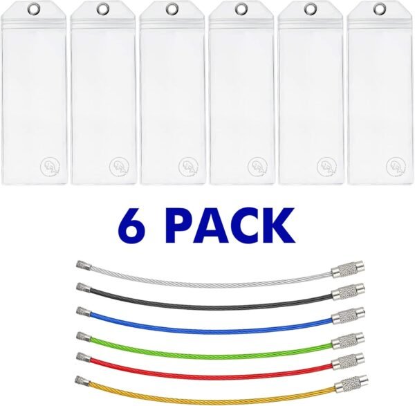 Cruise Luggage Tag Holders for Royal Caribbean and Celebrity Cruise Lines (Set o... - Image 6