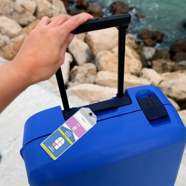 Cruise Luggage Tag Holders for Royal Caribbean and Celebrity Cruise Lines (Set o... - Image 9