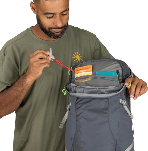 Osprey Sportlite 25L Unisex Hiking Backpack, Pine Leaf Green, M/L - Image 10