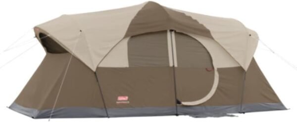 Coleman WeatherMaster 10-Person Tent with Rainfly & Room Divider, Spacious Weath... - Image 2