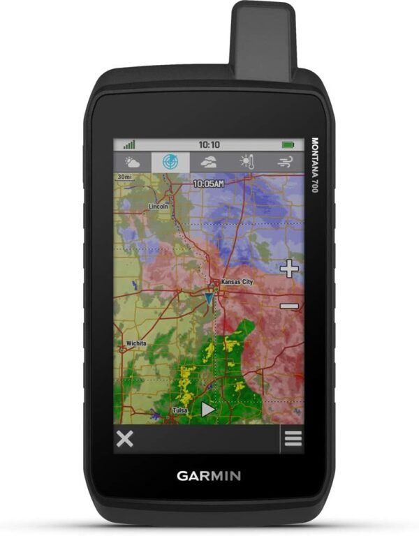 Garmin Montana 700, Rugged GPS Handheld, Routable Mapping for Roads and Trails, ... - Image 2