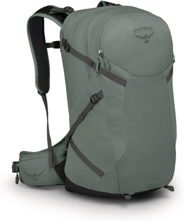 Osprey Sportlite 25L Unisex Hiking Backpack, Pine Leaf Green, M/L - Image 2