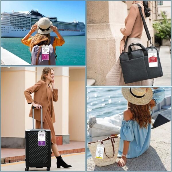 Cruise Luggage Tag Holder, Cruise Luggage Tag Holder can be Used for 2025Carniva... - Image 8
