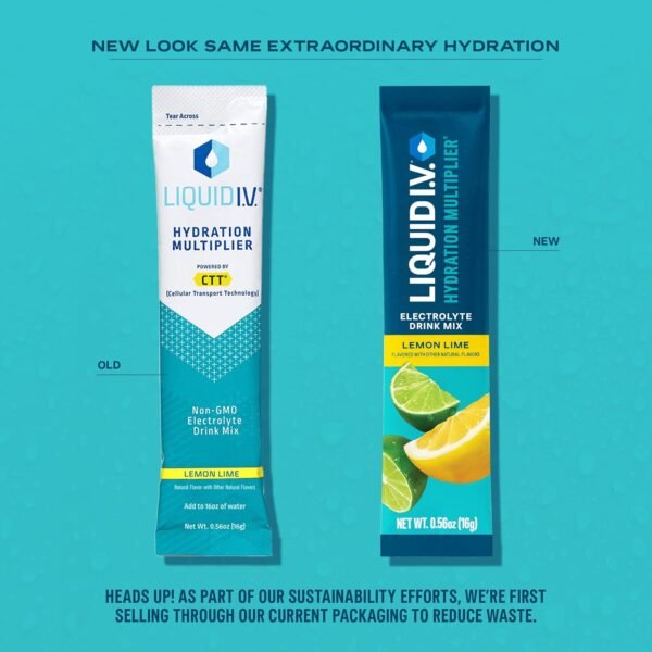 Liquid I.V.® Hydration Multiplier - Variety Pack - Lemon Lime, Passion Fruit, St... - Image 3