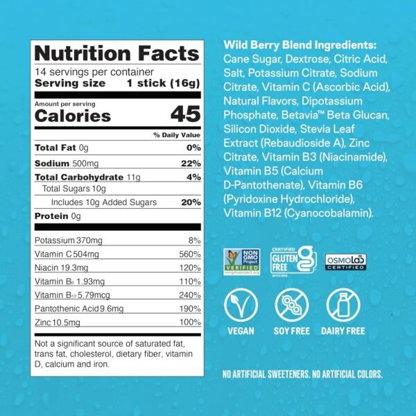 Liquid I.V.® Hydration Multiplier +Immune Support - Wild Berry Blend | Electroly... - Image 7