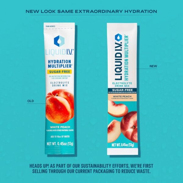 Liquid I.V.® Hydration Multiplier Sugar-Free - Raspberry Melon, Lemon Lime, Whit... - Image 4