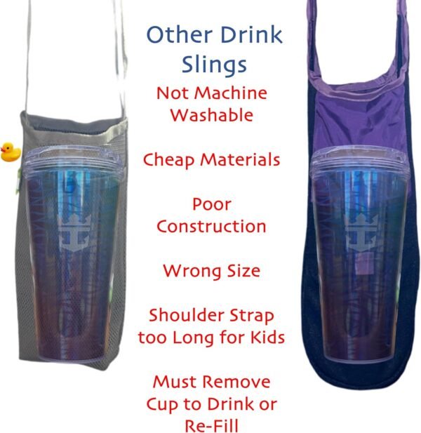 Cruise Ship Essentials Cup Sling Cruise Essentials 2024. Caribbean Cruise Must H... - Image 8