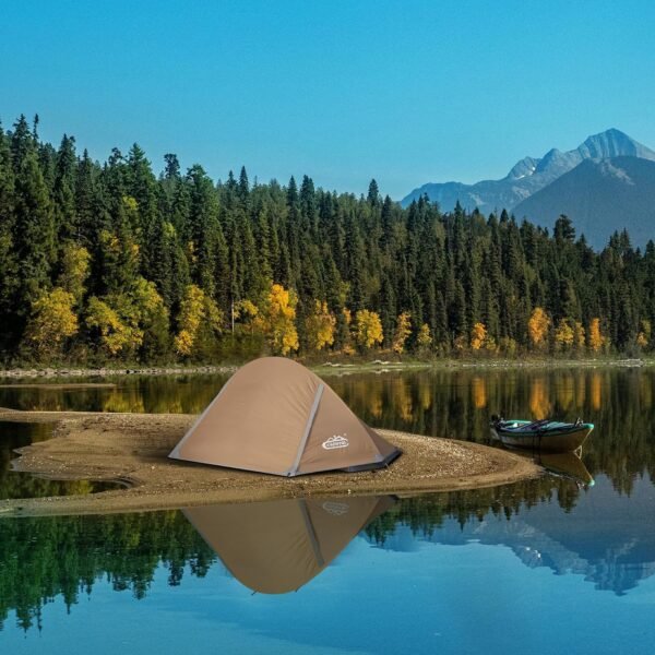 1 Person Tent for Camping Hiking Mountain Hunting Backpacking Tents 4 Season Res... - Image 9