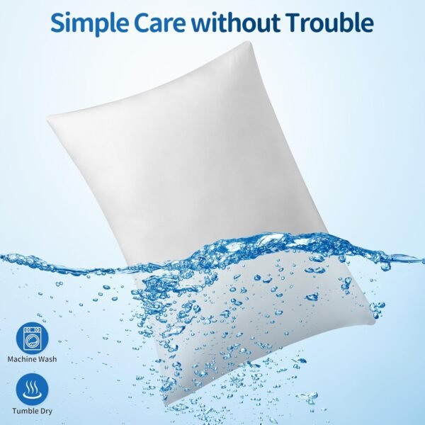 Hotel Collections Bed Pillows, Queen Size Set of 2, 2025 Updated Down Alternativ... - Image 7
