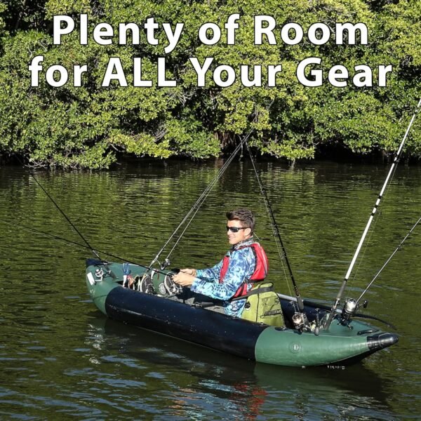 Sea Eagle 350FX Inflatable Explorer 1 Person 11’6” Fishing Kayak Fishing – Fishi... - Image 6