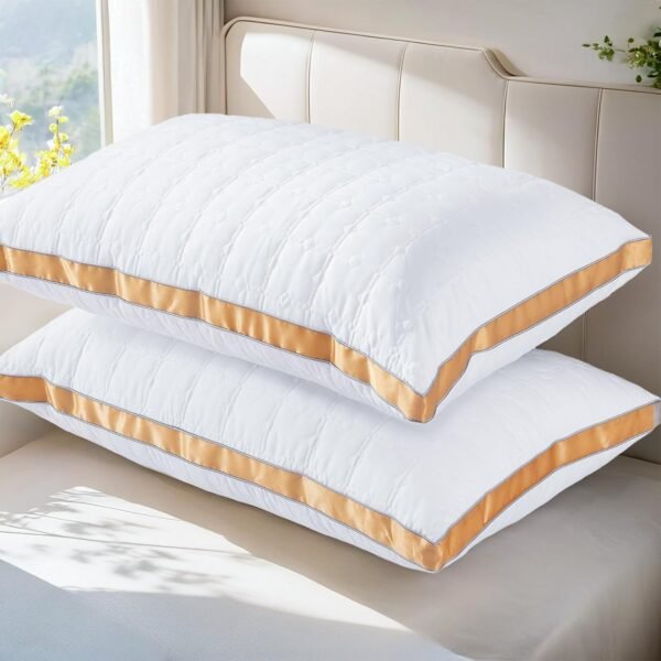 Cooling King Size Pillows Set of 2, Hotel Quality Bed Pillows for Side, Back, St... - Image 7