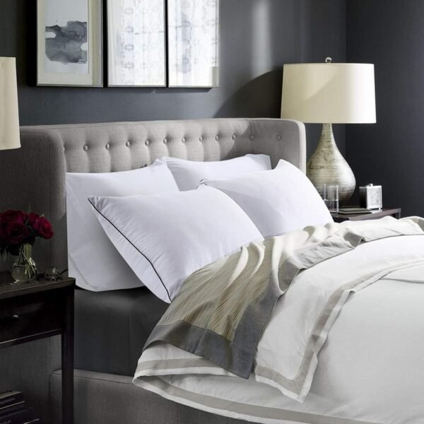 HUXMEYSON Pillows Standard Size Set of 4, Bed Pillows Set of 4, Down Alternative... - Image 8