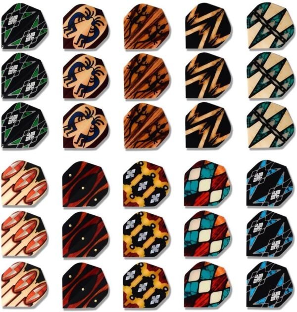 CUESOUL 10/15 Set Unique Design Slim Dart Flights Wholesale for Steel Tip Dart a... - Image 2