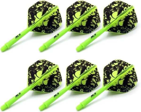 CUESOUL 6 Pieces ROST Integrated Dart Shaft and Flights - Image 2