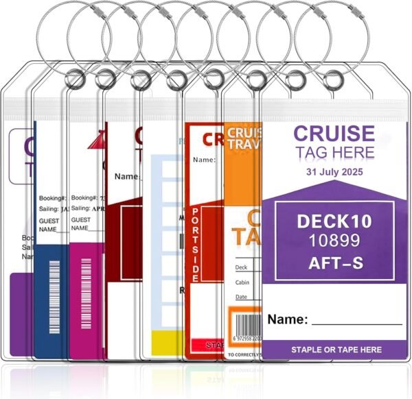 Cruise Luggage Tag Holder, Cruise Luggage Tag Holder can be Used for 2025Carniva... - Image 2