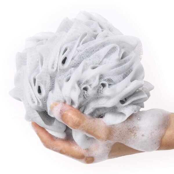 BTYMS Bath Sponge Shower Loofahs 60g Mesh Pouf Bath Scrunchies Body Wash Puff Sh... - Image 3