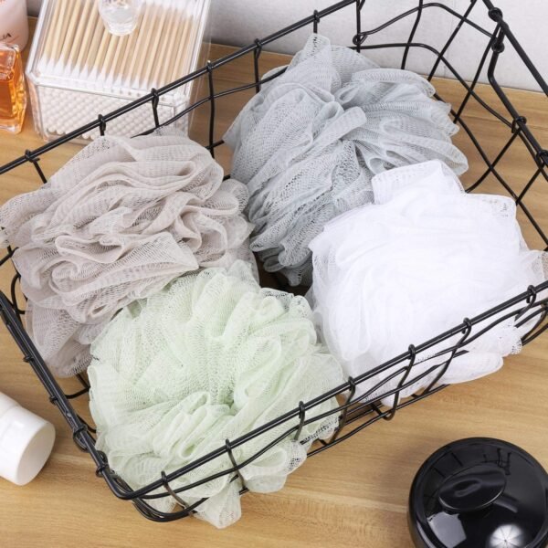 BTYMS Bath Sponge Shower Loofahs 60g Mesh Pouf Bath Scrunchies Body Wash Puff Sh... - Image 8