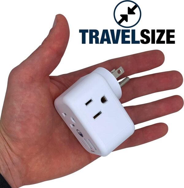 Cruise Approved Power Strip Non Surge Protector for Cruise Ship Multi Plug, 6 Ou... - Image 5