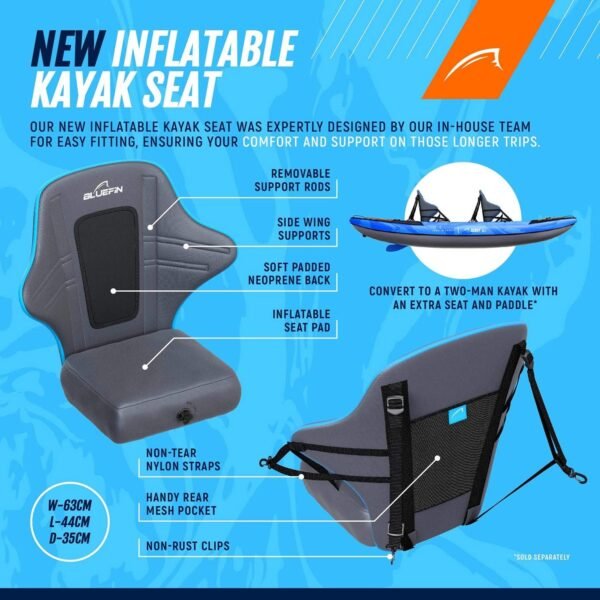 Premium Bluefin Ranger & Scout Inflatable Kayak - Inflatable 1 & 2 Person Kayak ... - Image 9