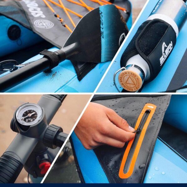 Premium Bluefin Ranger & Scout Inflatable Kayak - Inflatable 1 & 2 Person Kayak ... - Image 11
