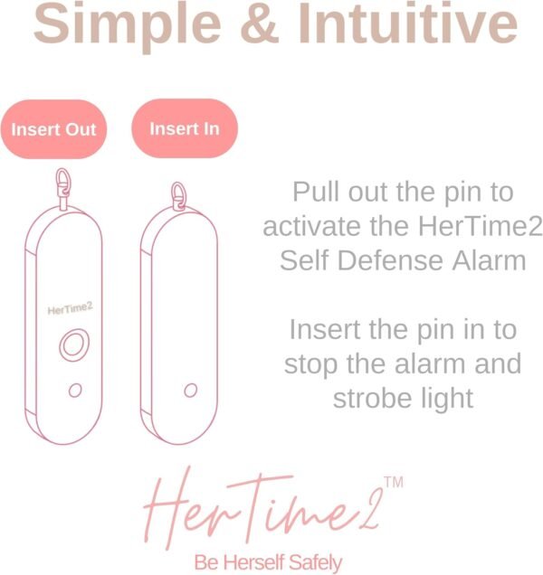 Personal Safety Alarm – Travel Safe Waterproof – Gift for Women College Girls – ... - Image 8