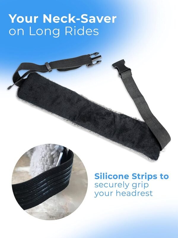 Travel Pillow Alternative Stops Bobbing | Airplane Head Straps and Car Support B... - Image 7