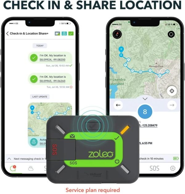 ZOLEO Satellite Communicator – Two-Way Global SMS Text Messenger & Email, Emerge... - Image 5