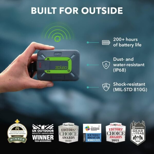 ZOLEO Satellite Communicator – Two-Way Global SMS Text Messenger & Email, Emerge... - Image 7