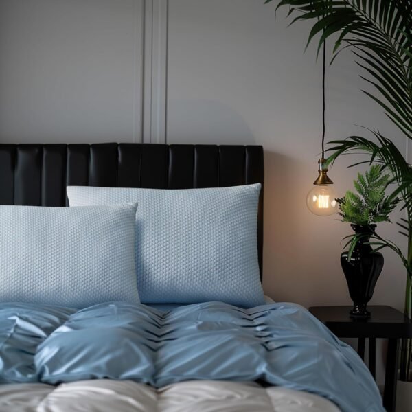 Hotel Grand Medium Firm Queen Size Hotel Collection Luxury Bed Pillows Set of 2 ... - Image 3