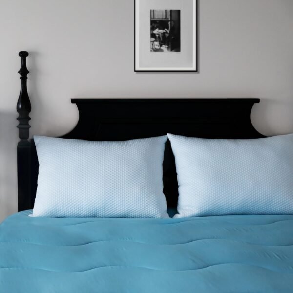 Hotel Grand Medium Firm Queen Size Hotel Collection Luxury Bed Pillows Set of 2 ... - Image 5